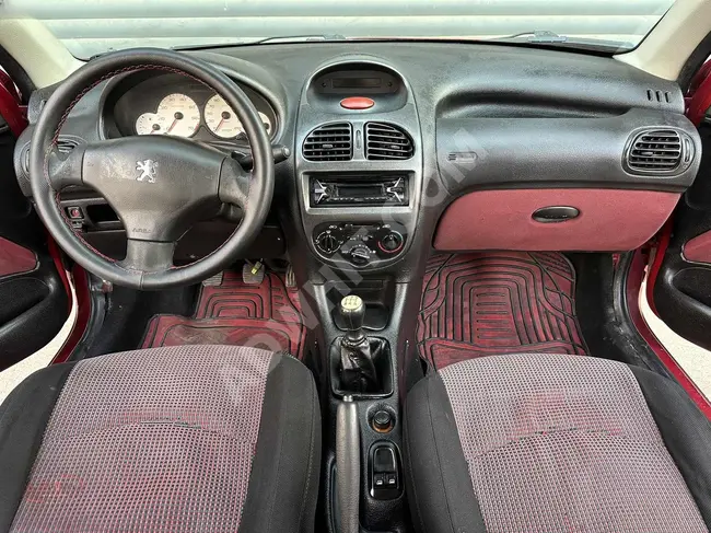 PEUGEOT 206 بمكيف, 235.000 كم, أصلي, تقسيط على بطاقات الائتمان