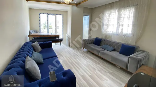 LOFT'tan CUMHURİYET MH. 2+1 85M2 ÇİFT BALKONLU ASANSÖRLÜ 2. KAT