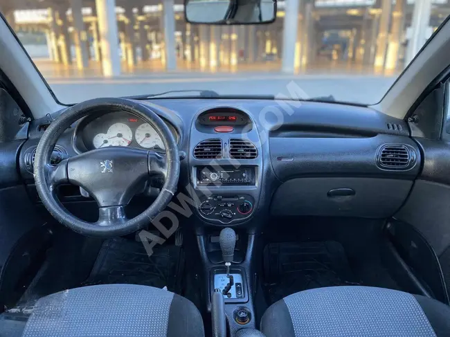 2004 PEUGEOT 206 OTOMATİK VİTES, 197.000 KM, KLİMALI, BAKIMLI