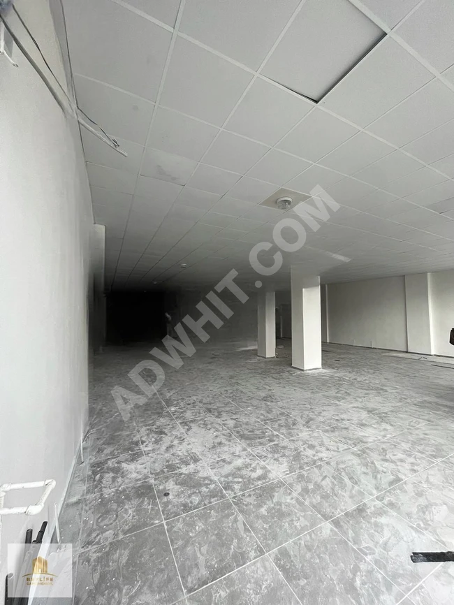 Shop for rent with a spacious area in Tekirdağ Malkara at ground level.