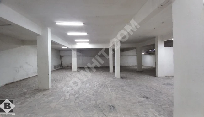 **BURAKTAN ** GÜLTEPEDE KİRALIK 250m2. YARI BODRUM DEPO