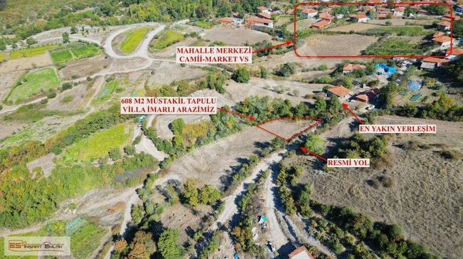 BALIKESİR MERKEZ DE VİLLA İMARLI KÖŞE PARSEL