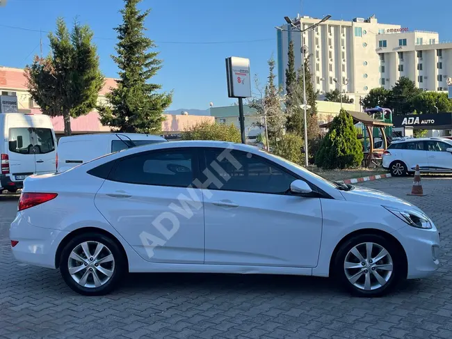 HYUNDAI ACCENT BLUE 1.6 model 2018, automatic, 68,000 miles, no paint, from MINI CAR