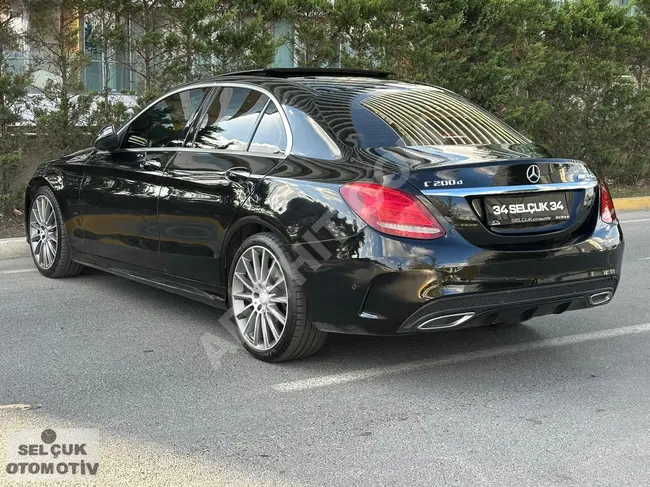 2016 C 200d AMG İMZALI SERİ 360 KAMERA FULL+FULL VADE-TAKAS OLUR