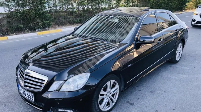 E350 CDI AVANGARDE موديل 2009 بدون عيوب نظيف جدًا مقارنة بعمرها.