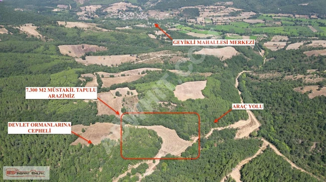 For sale: Investment land in the GÖNEN GEYİKLİ area