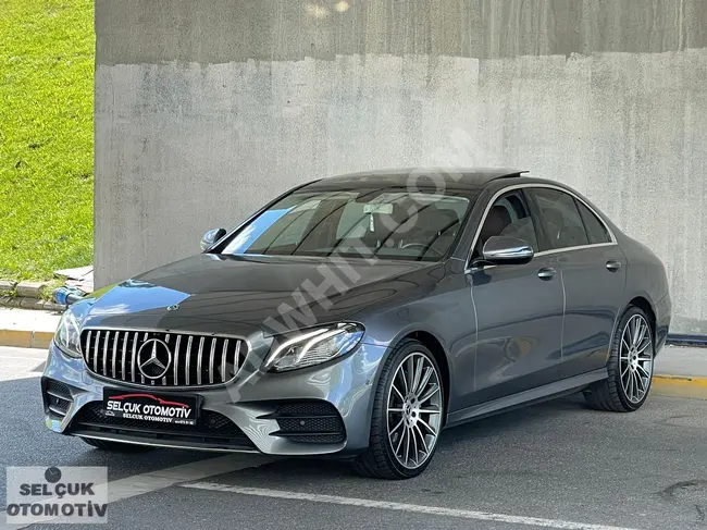 2018 MERCEDES-BENZ E 180 AMG HATASIZ BOYASIZ VADE-TAKAS OLUR...