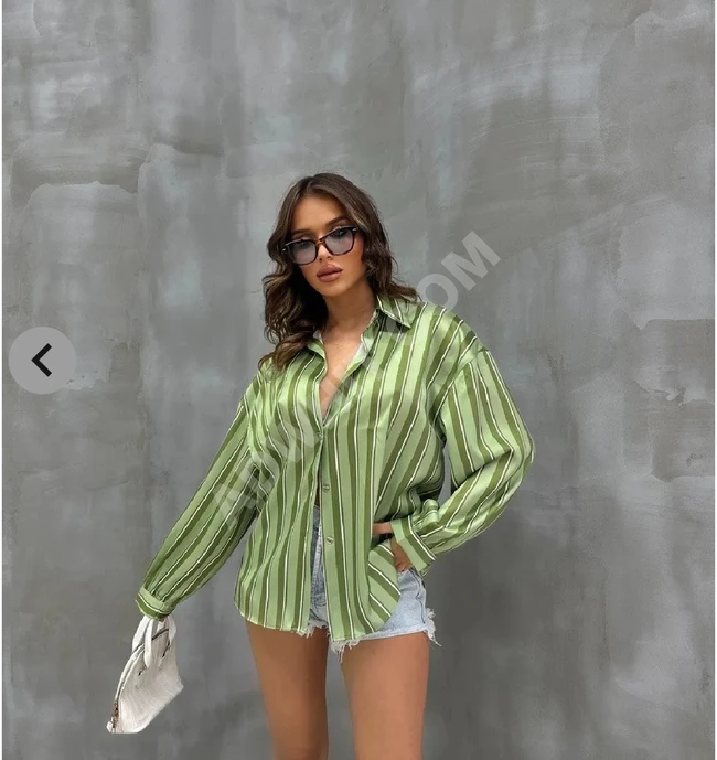 Long sleeve striped shirt