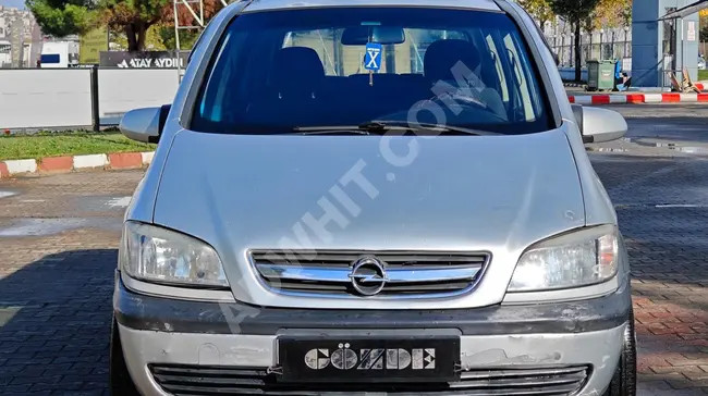 2003 OPEL ZAFİRA 1.8 EKRAN G.GÖRÜŞ TEMİZ VE BAKIMLI 7 KİŞİLİK