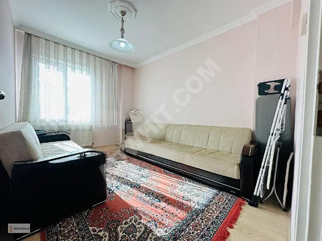 2+1 functional apartment for sale with an area of 90m² on the fourth floor, by BURAK.