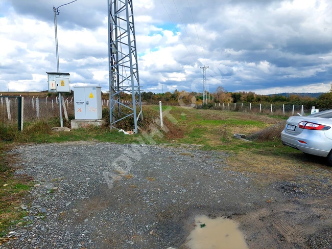 Land for sale with an area of 1 dunam in Baklalı Çınar Dere.