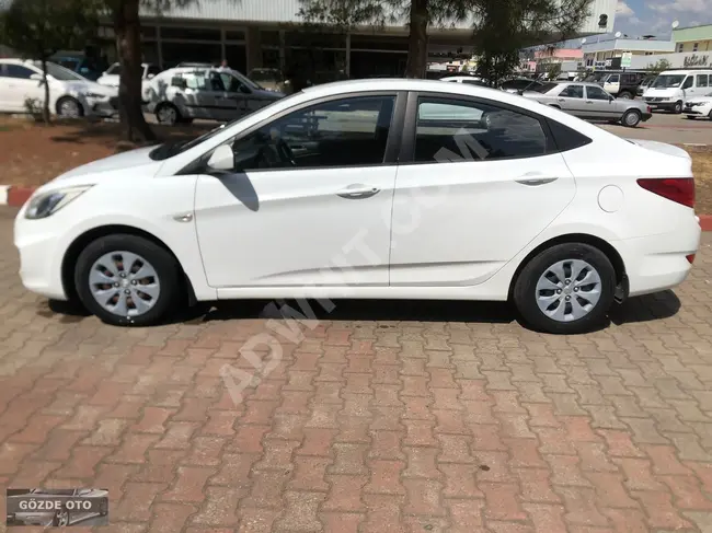 سيارة Hyundai Accent Blue1.6 CRDI - أصلية لا يوجد أي قطع تم تغييرها أو طلاؤها