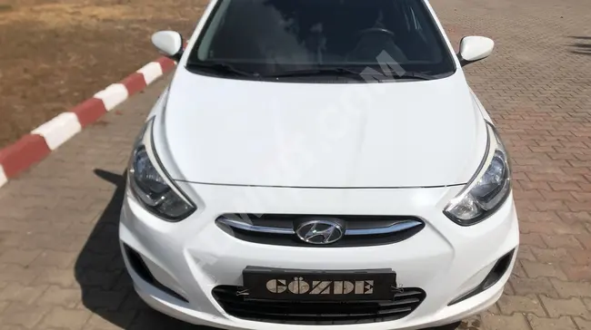 سيارة Hyundai Accent Blue1.6 CRDI - أصلية لا يوجد أي قطع تم تغييرها أو طلاؤها