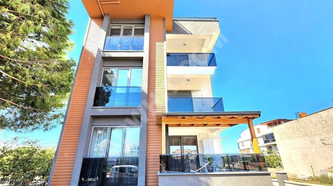 1+1 lux ultra apartment in BURHANİYE BAHÇELİEVLER from the sole agent GÜMÜŞ