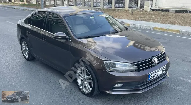 2015 VW JETTA 1.6 TDİ HIGLİNE 168 00KM MASRAFSIZ LANSMAN RNK