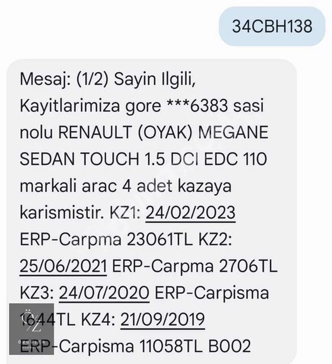 1.5dCi Renault MEGANE 2019 TOUCHPLUS DÜŞÜK KİLOMETRE