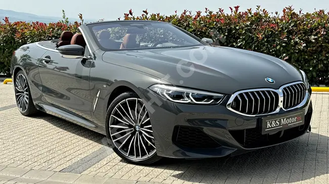 سيارة BMW 8.40i CABRIOLET X-DRIVE M SPORT موديل 2019 فقط 6500 كم