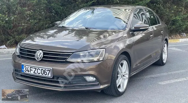 2015 VW JETTA 1.6 TDİ HIGLİNE 168 00KM MASRAFSIZ LANSMAN RNK