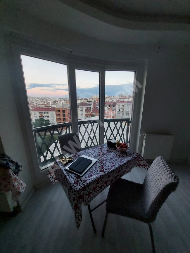 Apartment for sale with city view in Istanbul near the new metro project.