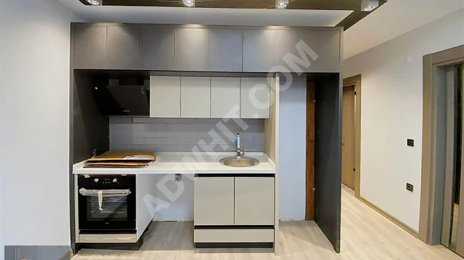 Very luxurious 1+1 apartment for sale in Akçay by BİLGİ.