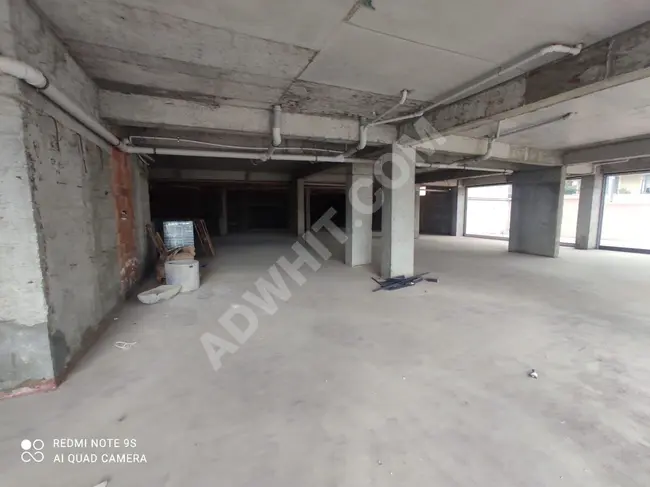 Commercial shop and warehouse for rent in Beylikdüzü Kavaklı.