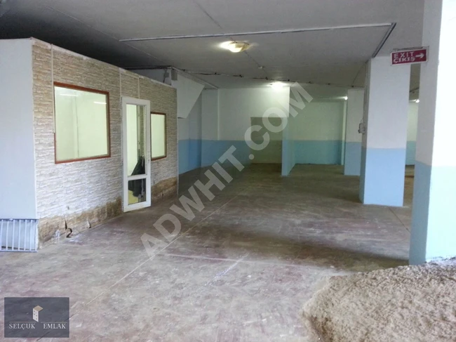 SELÇUK EMLAK'TAN NET KULLANIM ALANI 350 m2 İMALATHANE & DEPO