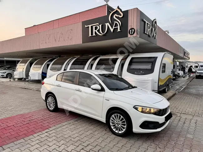 TRUVA'DAN 2022 EGEA 1.3 DİZEL %20 FATURA**BOYASIZ**52.000'KM