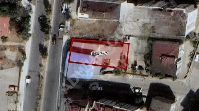 Land for rent on TOKİ road in Şeyhli with high billboard value.