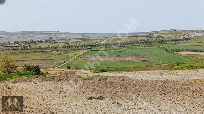 قطعة أرض للبيع في ÇATALCA NAKKAŞ مواجهة لطريق الأسفلت