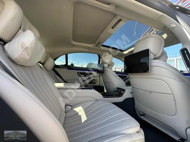 MERCEDES S 400 d  موديل 2023, نظام تعليق هوائي, محور خلفي, 3D - بدون عيوب - اصدار وكيل