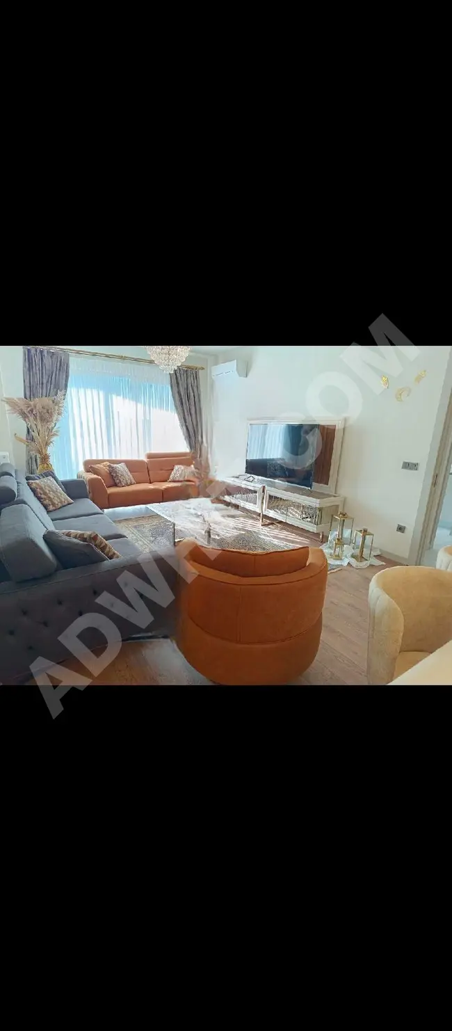 Furnished apartment for rent 2+1 in a prime location in Beylikdüzü Marmara neighborhood.