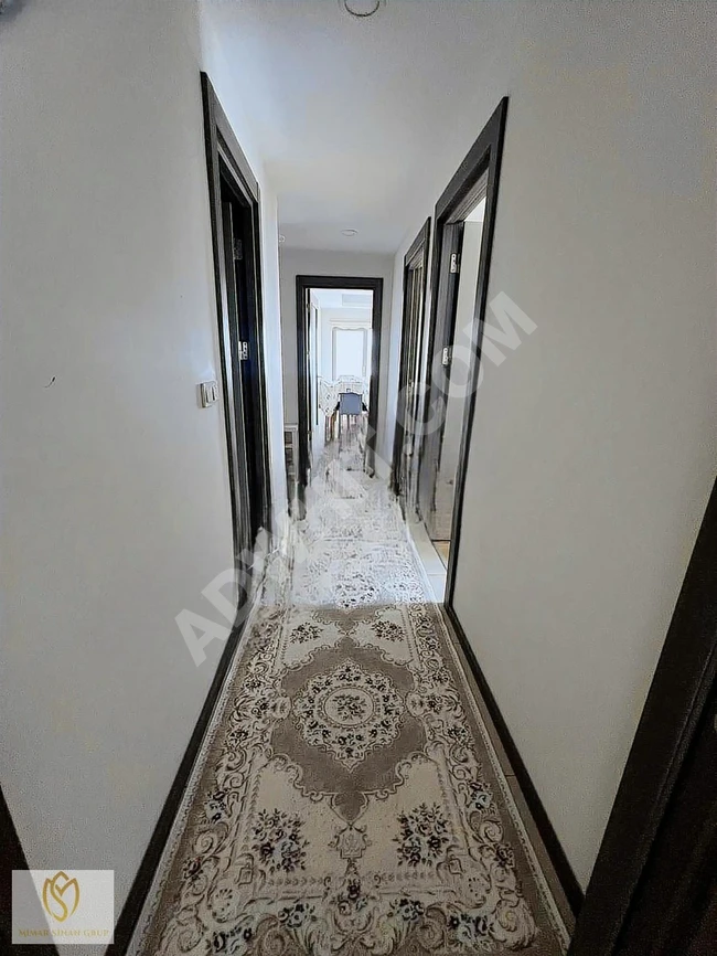 For sale: 3+1 spacious empty apartment with balcony in SEMBOL İSTANBUL.