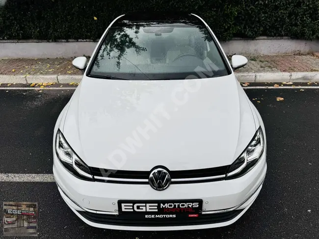 EGEMOTORS/2019/VW GOLF/1.6TDI/BMT HİGHLİNE/OTOMATİK/CAMTAVAN/LED