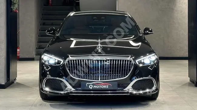 MAYBACH S 580 AKS 2023 - Comfort Package, Brown Leather Upholstery, Seats with Massage, Table, Refrigerator - from Q MOTORS