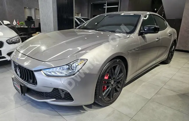 MASERATI GHIBLI 3.0 V6 Q4 S 2014 - امكانية التقسيط لمدة 12 شهر بدون فوائد - من Q MOTORS