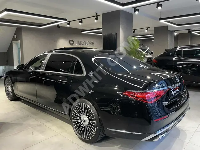 MAYBACH S 580 AKS 2023 - Comfort Package, Brown Leather Upholstery, Seats with Massage, Table, Refrigerator - from Q MOTORS