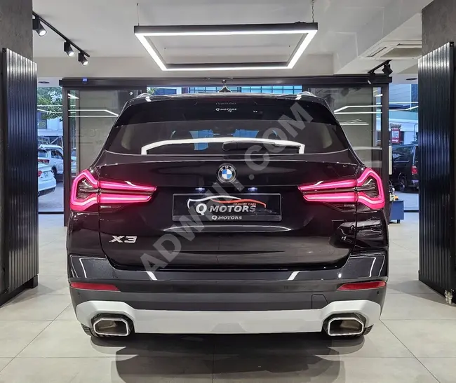 Q MOTORS I 2024 BMW X3 20i sDrİve HARMAN-KARDON+CAM TAVAN