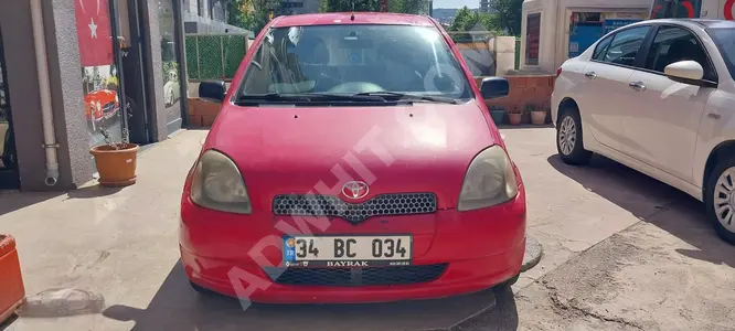 HOŞEL OTOMOTİV,DEN 2001 MODEL TOYOTA YARİS 1.3 LUNA 86 BEYGİR