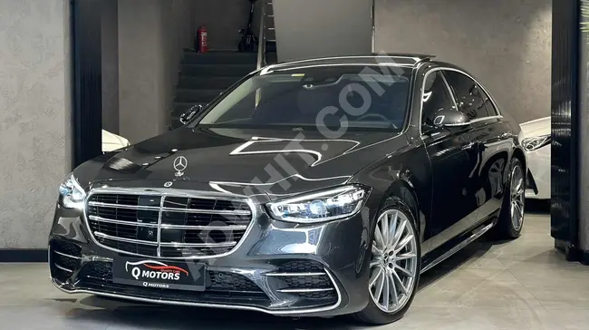 Q MOTORS | 2021 MERCEDES S400 L 4 MATIC AMG HATASIZ TAM DOLU