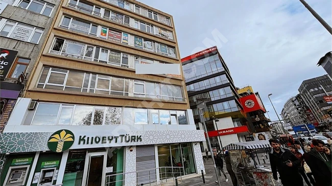 Two offices for sale on the main street in the Kadıköy center.