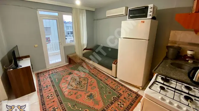 Merkezin Tam İçerisinde Aile Apartmanın'da 1+1 Daire