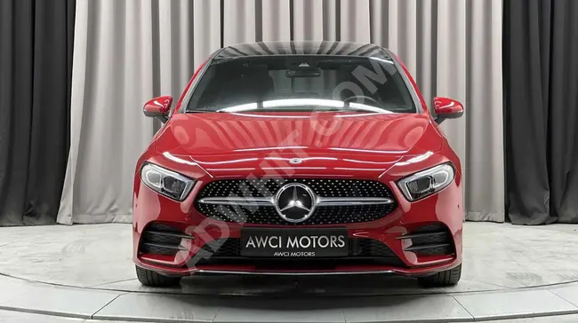 AWCI MOTORS 2018 MERCEDES A180 D YENİ KASA KIRMIZI-ALKANTARA