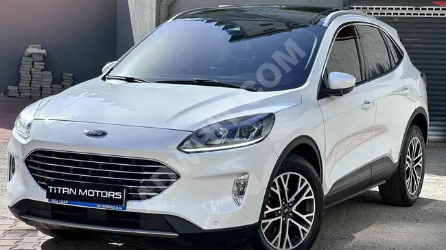 2022 -  FORD KUGA TITANIUM   -عداد 57000 كم  - صيانة مركز خدمة معتمدة - من TİTAN MOTORS