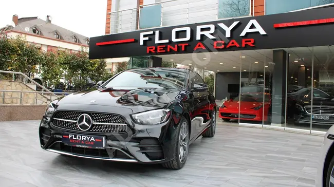 FLORYA RENT A CAR DAN 2021 MERCEDES E200 d FL EDİTİON AMG