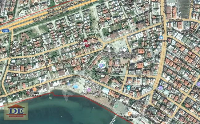 Opportunity: Independent plot of land near the market and coast, located in the center of the AKÇAY area.