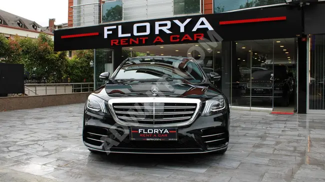 سيارة  MERCEDES S400 d  موديل 2019 من FLORYA RENT A CAR