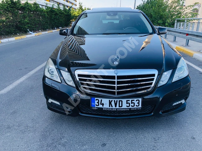 سيارة  Mercedes - Benz E350 AVANGARD موديل 2009، ديزل أوتوماتيك، بدون طلاء