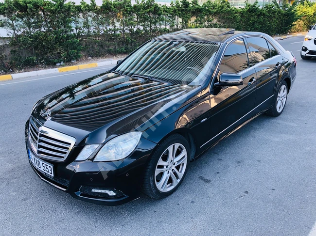 سيارة  Mercedes - Benz E350 AVANGARD موديل 2009، ديزل أوتوماتيك، بدون طلاء