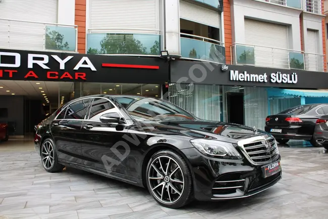 سيارة  MERCEDES S400 d  موديل 2019 من FLORYA RENT A CAR