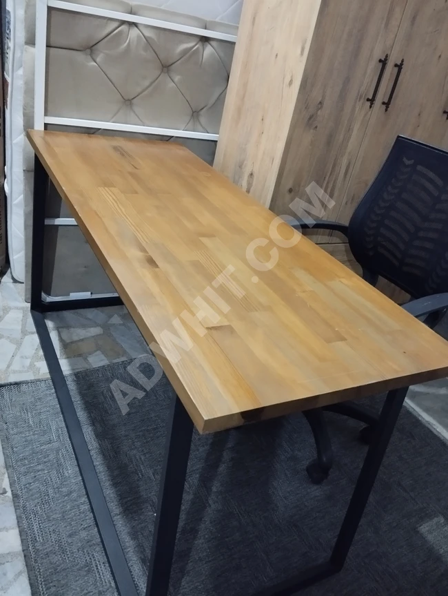 Solid wood table